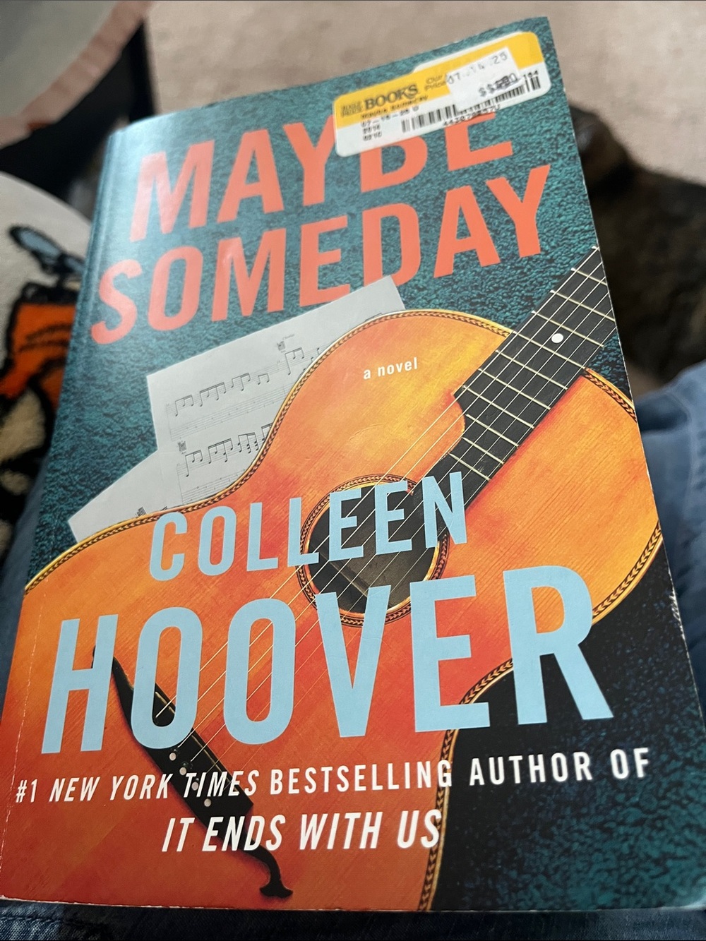 "Maybe Someday"  Book - Orange/Blue